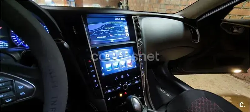 Usado Infiniti Q50 170 CV (125 kW) 2017 Negro Berlina