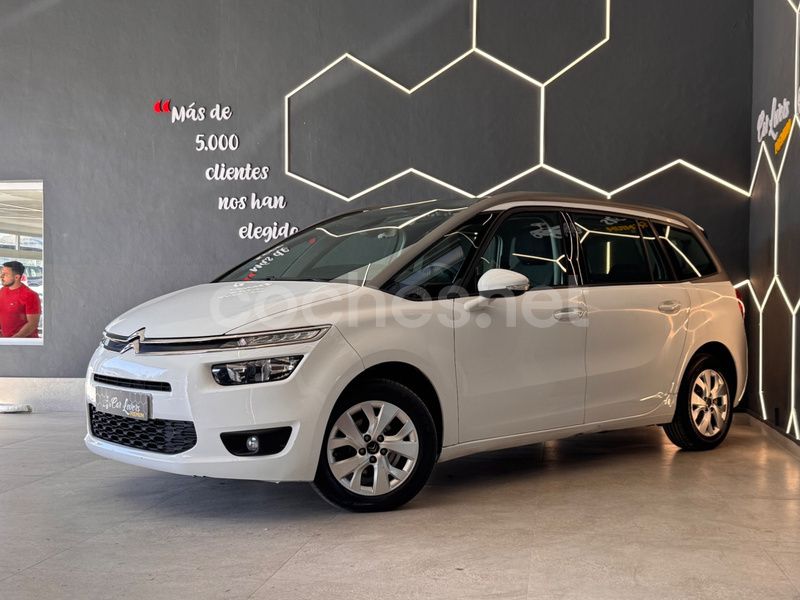 Usado Citroën Grand C4 Picasso Live 130 CV (95 kW) 2016 Blanco Monovolumen