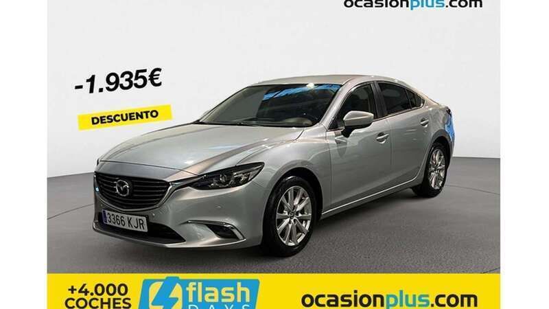 Plateado Usado 2018 Mazda 6 Style+ Berlina | 14.455 € (Buen precio) - Imagen 1/4