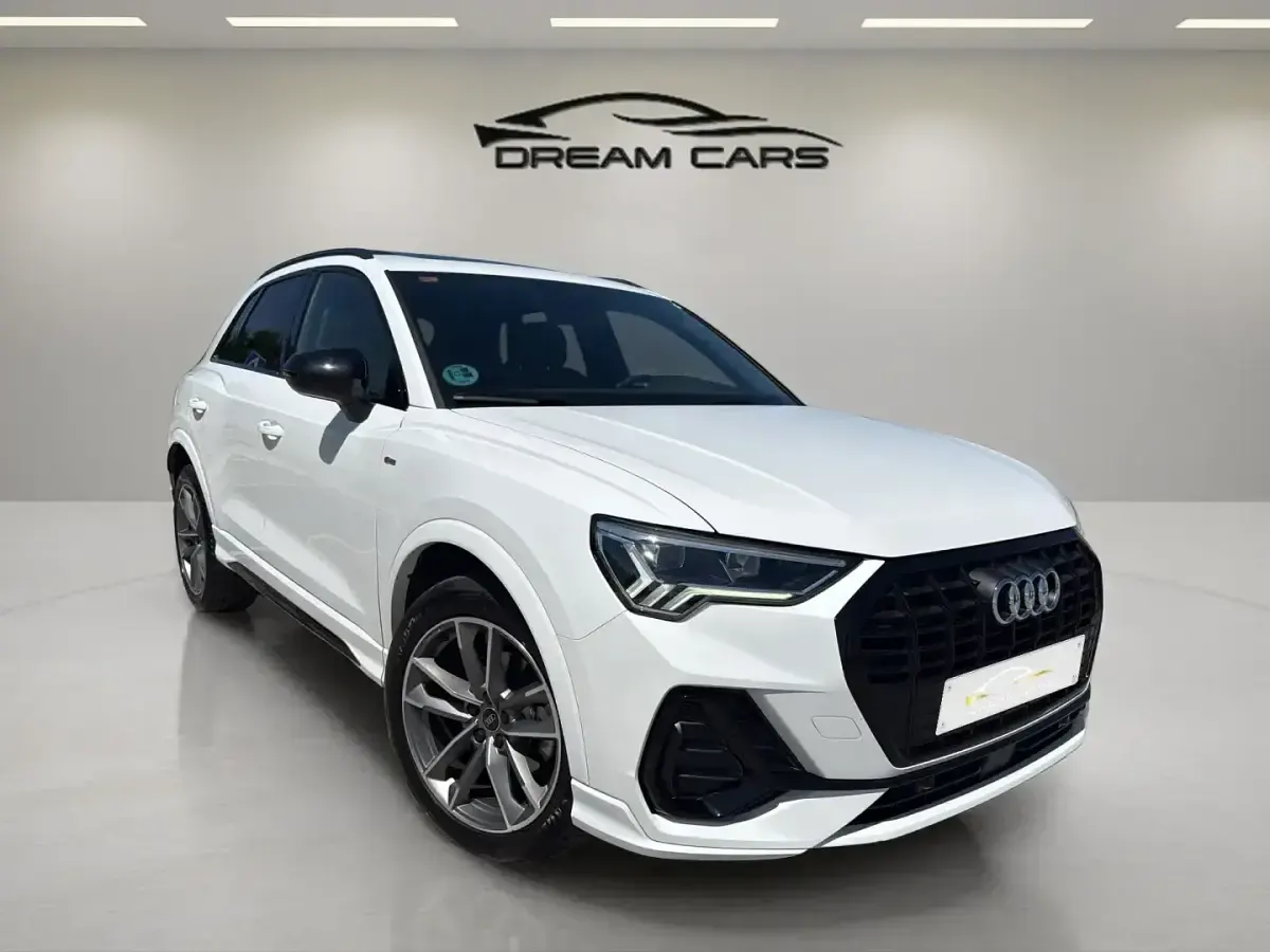Usado Audi Q3 S-Line 150 CV (110 kW) 2021 Blanco SUV