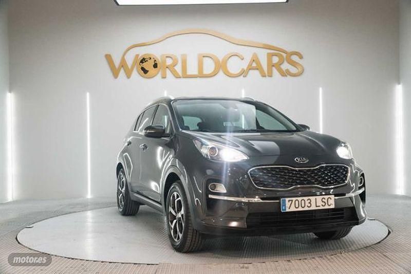 Usado Kia Sportage Plus 136 CV (100 kW) 2021 Negro SUV