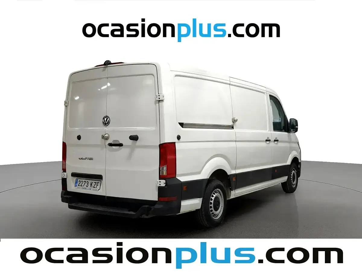 Usado VW Crafter 102 CV (75 kW) 2019 Blanco Van