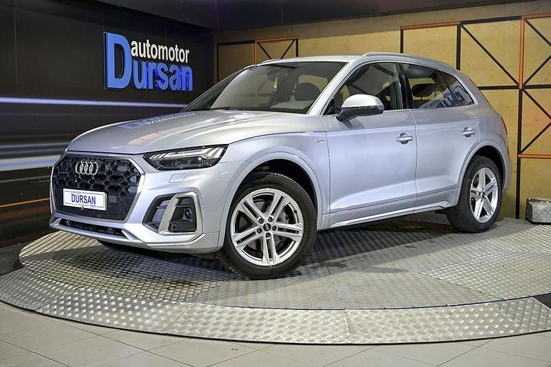 Usado Audi Q5 S-Line 204 CV (150 kW) 2022 Gris claro SUV