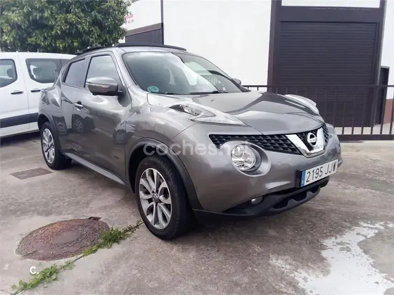 Usado Nissan Juke Tekna 115 CV (84 kW) 2015 Gris / plata SUV