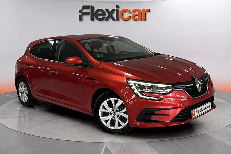 Rojo Usado 2021 Renault Mégane IV Intens Berlina | 14.990 € (Precio justo) - Imagen 1/4