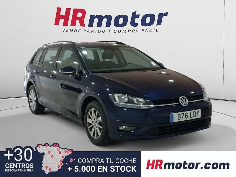 Azul Usado 2020 VW Golf VII S Familiar | 13.310 € (Precio justo) - Imagen 1/4