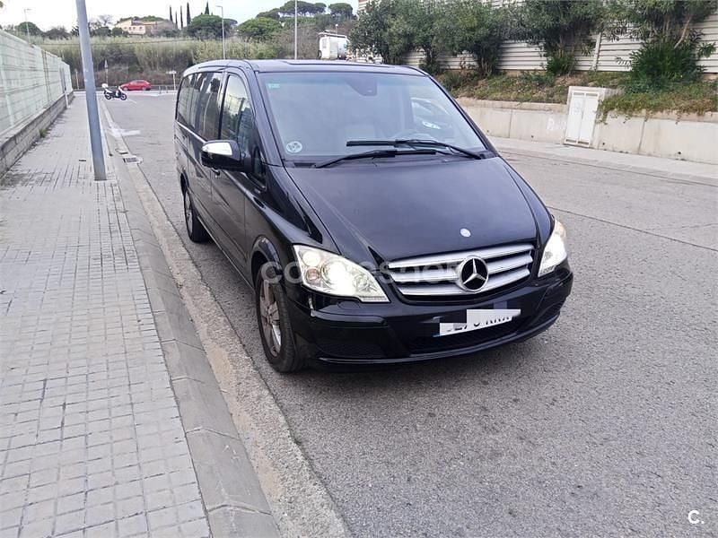 Negro Usado 2012 Mercedes Viano Monovolumen | 15.500 € (Super precio) - Imagen 1/4