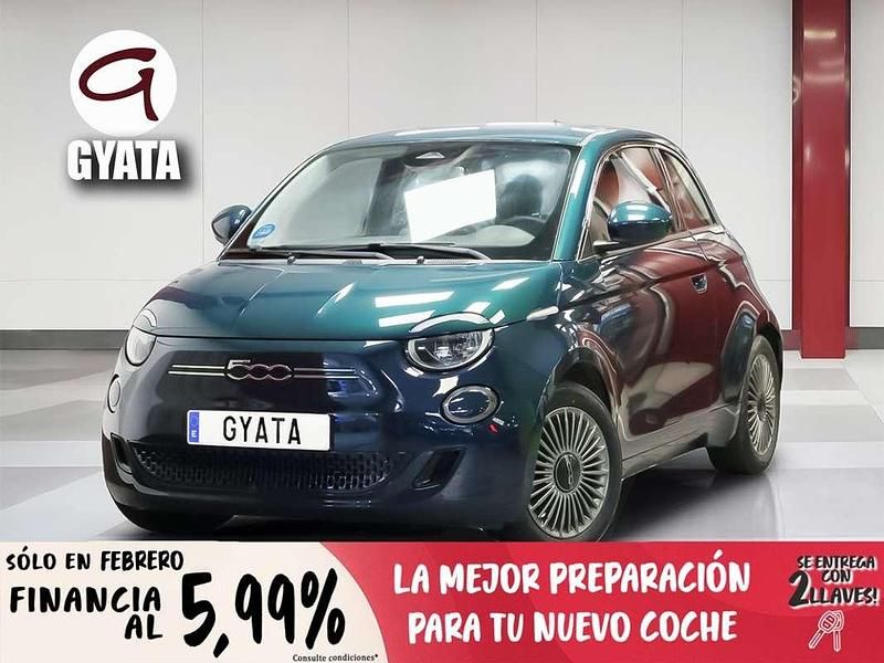 Usado Fiat 500e Business 86 kW (118 CV) 2021 Verde Utilitario