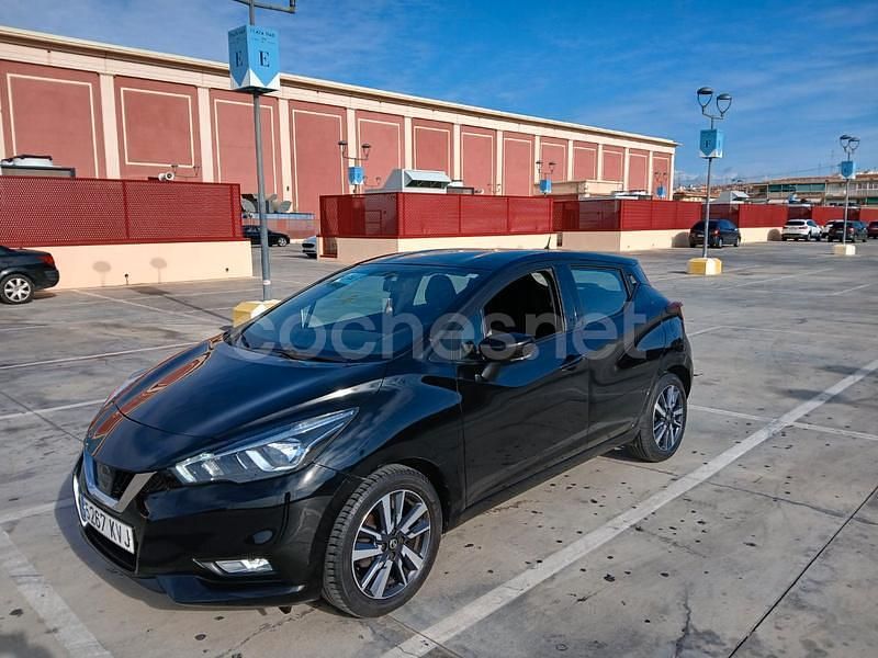 Usado Nissan Micra Acenta 71 CV (52 kW) 2019 Negro Berlina