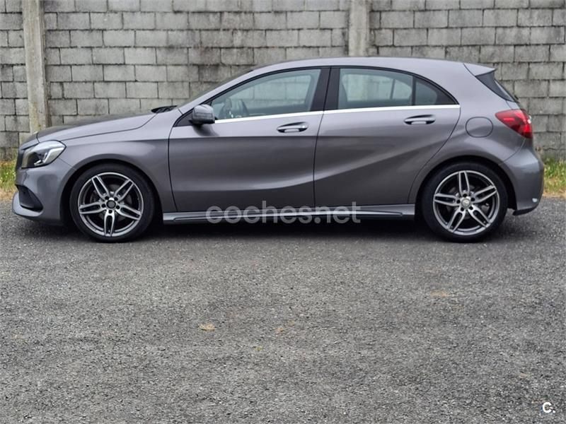 Gris / plata Usado 2016 Mercedes A200 AMG line Berlina | 20.100 € (Precio justo) - Imagen 1/4