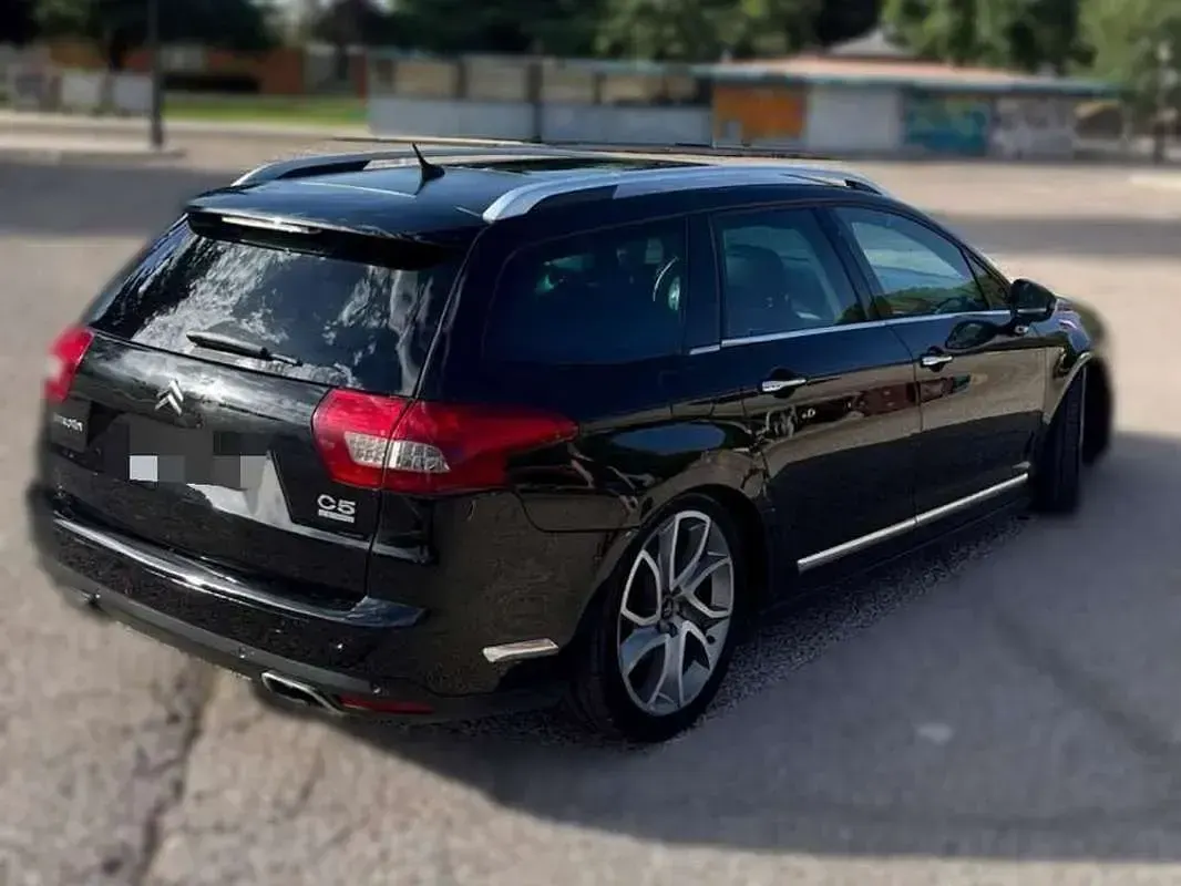 Usado Citroën C5 Exclusive 204 CV (150 kW) 2011 Negro Familiar
