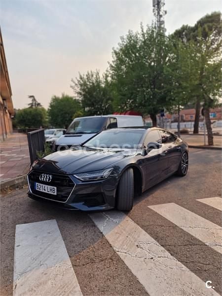 Usado Audi A7 Sport 340 CV (250 kW) 2018 Azul Berlina