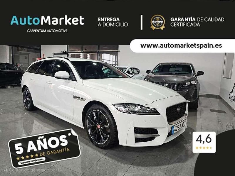 Blanco Usado 2019 Jaguar XF R-Sport Berlina | 18.900 € (Precio justo) - Imagen 1/3