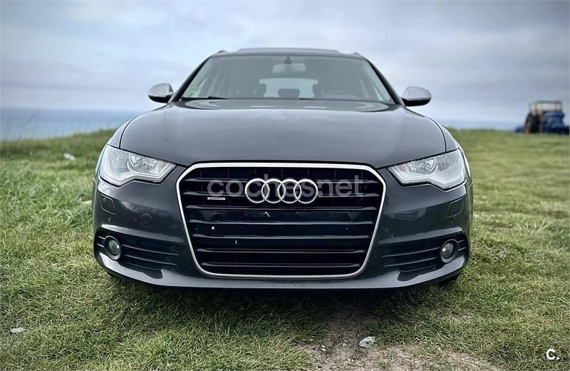 Usado Audi A6 204 CV (150 kW) 2013 Negro Familiar