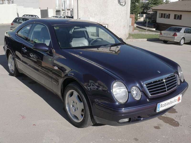 Usado Mercedes CLK200 Elegance 193 CV (141 kW) 1997 Azul Coupe