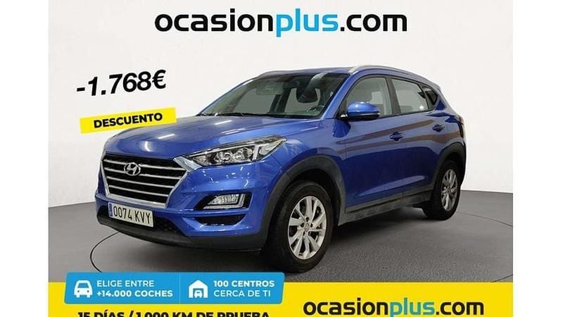 Azul Usado 2019 Hyundai Tucson SUV | 17.264 € (Super precio) - Imagen 1/4