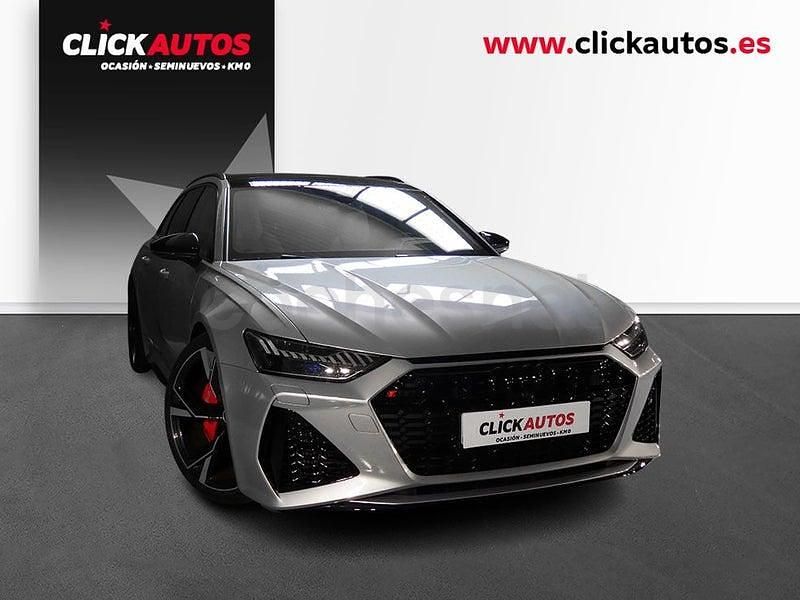 Usado Audi RS6 560 CV (411 kW) 2021 Gris / plata Familiar