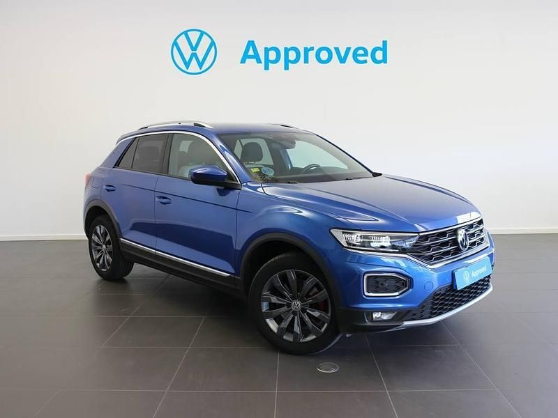 Azul Usado 2020 VW T-Roc Sportline SUV | 19.800 € (Precio justo) - Imagen 1/4