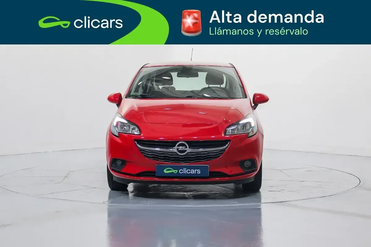 Usado Opel Corsa Selective 90 HP (66 kW) 2017 Vermelho Citadino