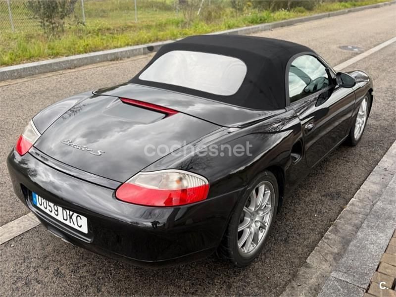 Usado Porsche Boxster S 252 CV (185 kW) 2002 Negro Descapotable