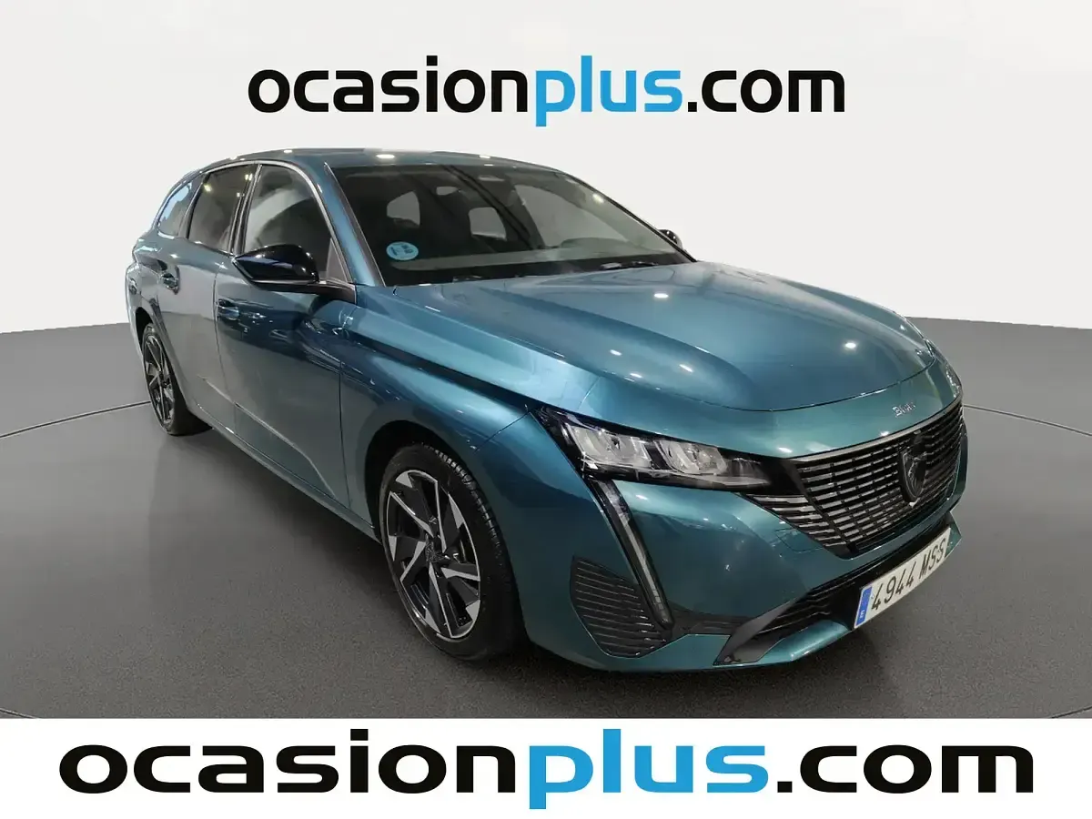 Usado Peugeot 308 Allure 130 CV (95 kW) 2024 Azul Familiar