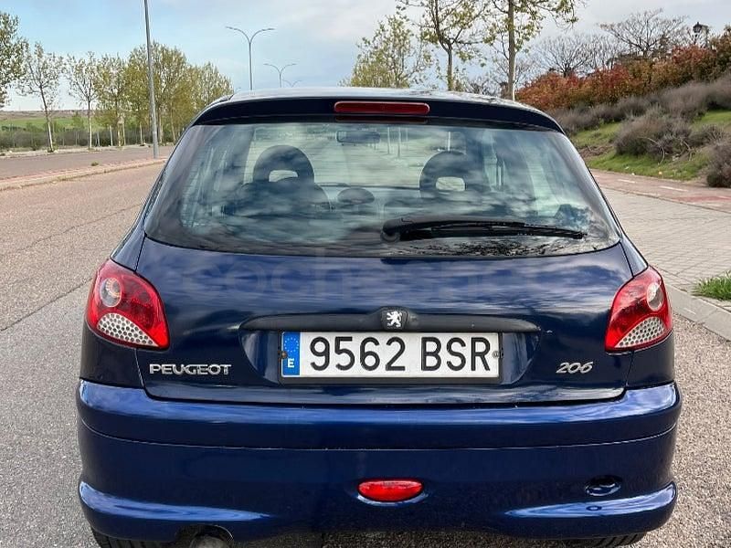 Begagnad Peugeot 206 75 HK (55 kW) 2002 Blå Sedan