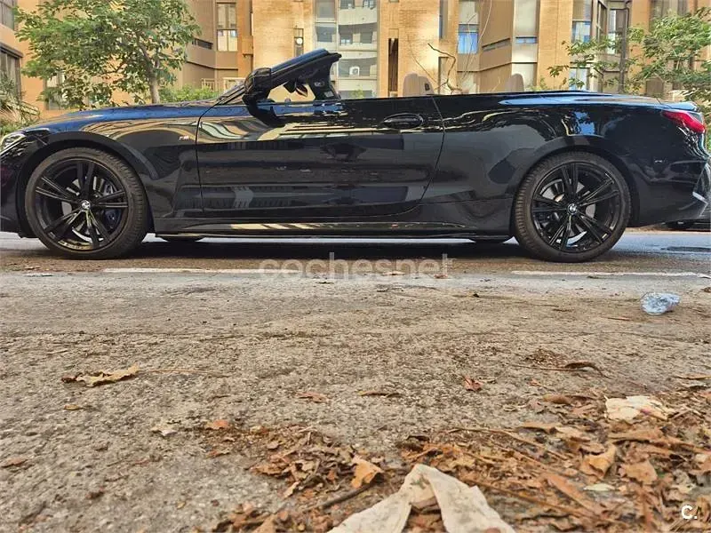 Usado BMW 420 184 CV (135 kW) 2021 Negro Descapotable