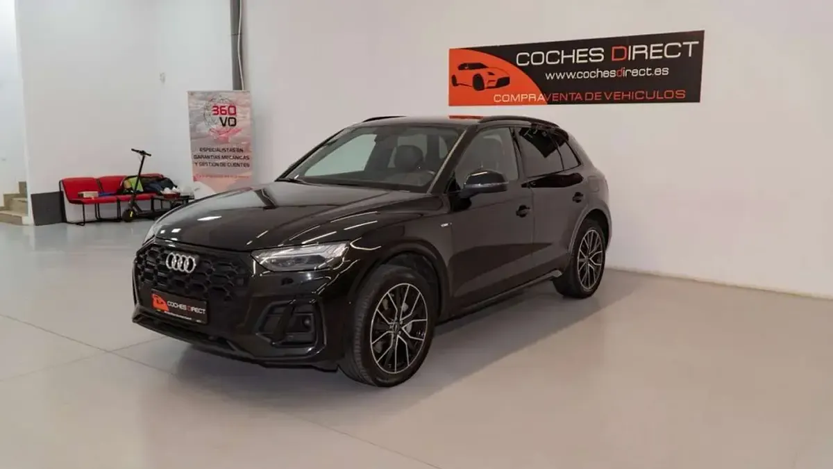 Usado Audi Q5 S-Line 367 CV (269 kW) 2022 Negro SUV