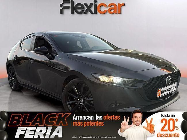 Negro Usado 2021 Mazda 3 Berlina | 24.490 € (Precio justo) - Imagen 1/4