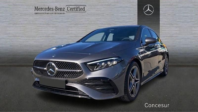 Gris Usado 2024 Mercedes A250 Berlina | 37.900 € (Un poco caro) - Imagen 1/4