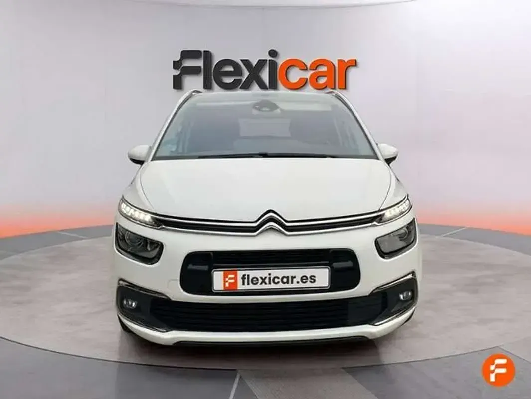 Begagnad Citroën C4 Feel 120 HK (88 kW) 2017 Vit Minibuss