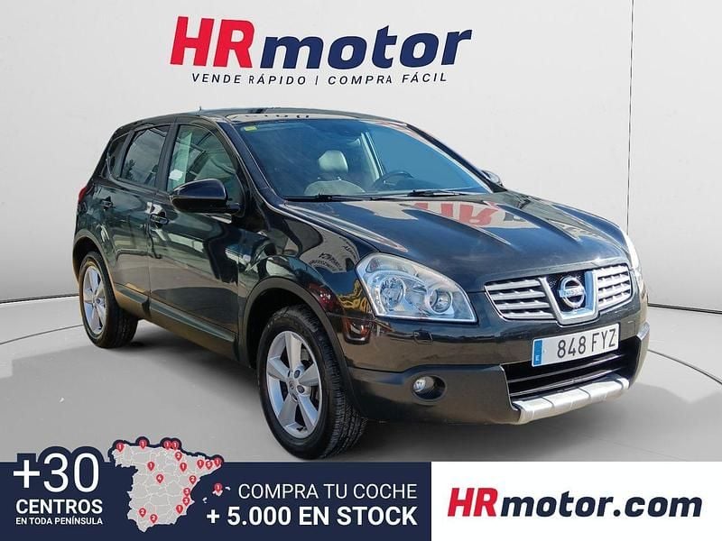 Negro Usado 2008 Nissan Qashqai Tekna SUV | 6210 € (Precio justo) - Imagen 1/4
