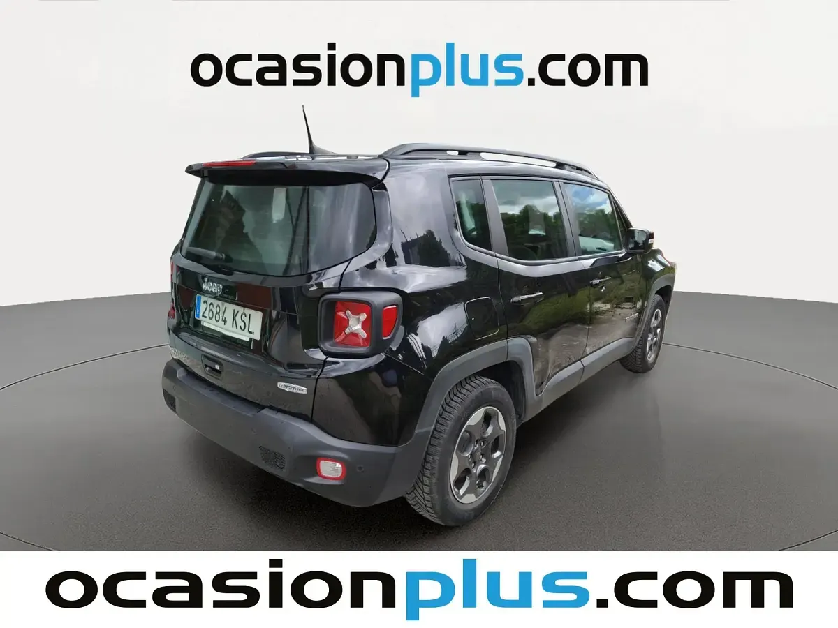 Usado Jeep Renegade 106 CV (77 kW) 2018 Negro SUV