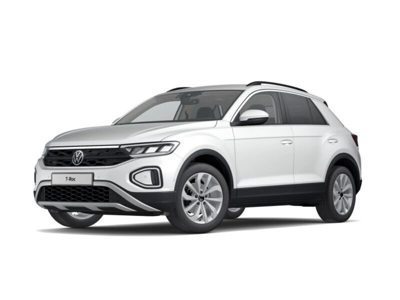 Blanco Usado 2022 VW T-Roc Life SUV | 26.390 € (Precio justo) - Imagen 1/4