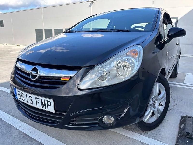 Usado Opel Corsa Enjoy 75 CV (55 kW) 2007 Negro Utilitario