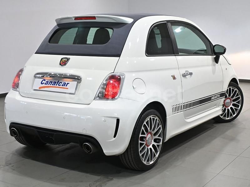 Usado Abarth 500C 140 CV (102 kW) 2015 Blanco Descapotable