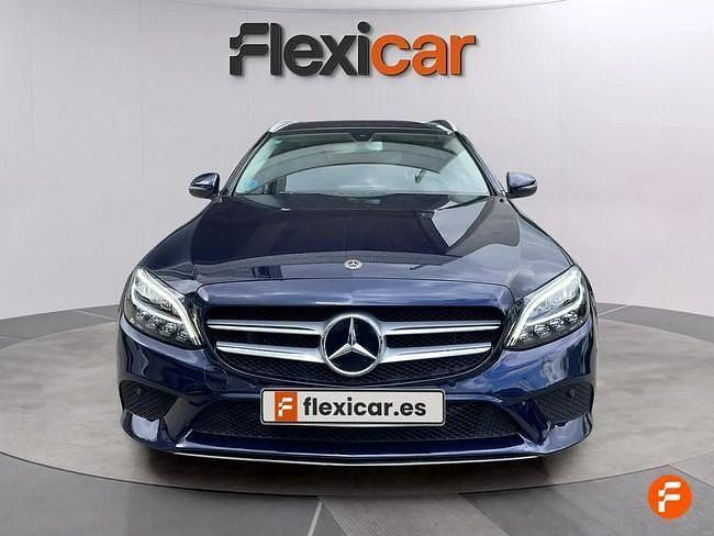 Usado Mercedes C200 184 CV (135 kW) 2019 Azul Familiar