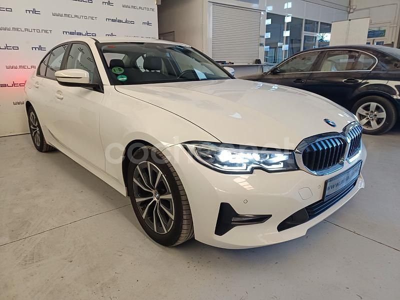 Usado BMW 318 Advantage 150 CV (110 kW) 2019 Blanco Berlina