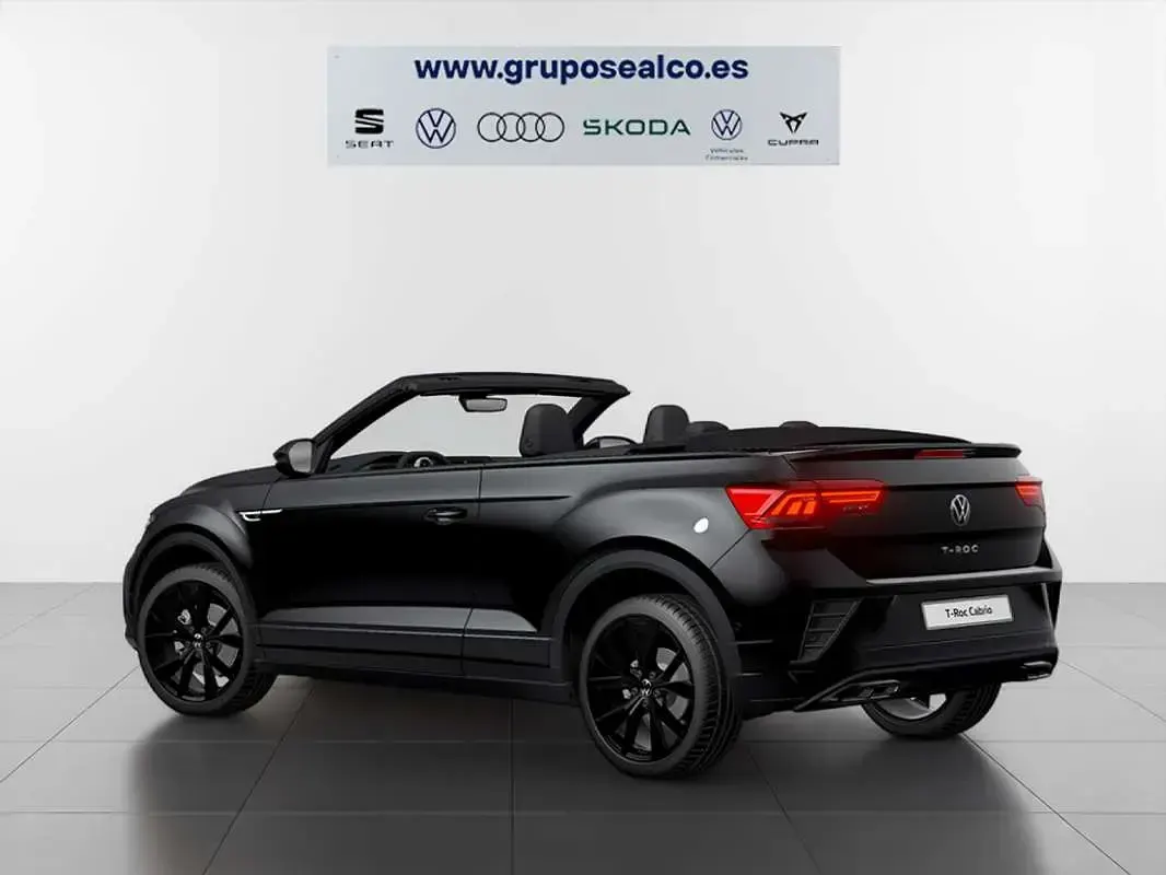 Usado VW T-Roc R-line 150 CV (110 kW) 2022 Negro SUV