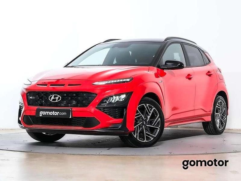 Rojo Usado 2021 Hyundai Kona N Line SUV | 18.490 € (Un poco caro) - Imagen 1/4
