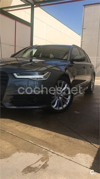 Usado Audi A6 S-Line 190 CV (139 kW) 2015 Gris / plata Familiar