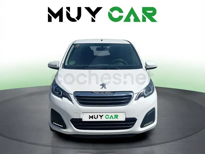 Usado Peugeot 108 Active 82 CV (60 kW) 2017 Blanco Utilitario