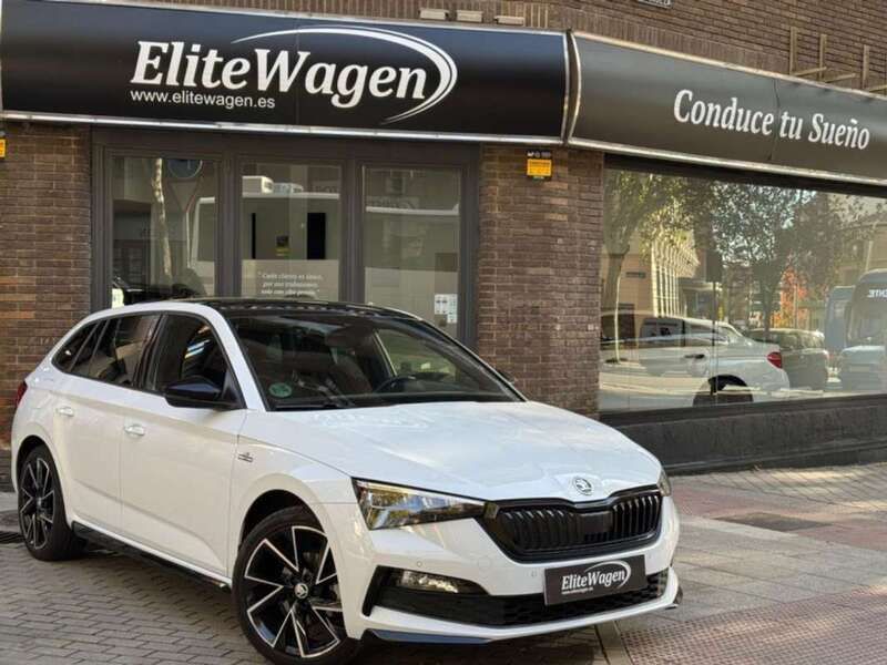 Blanco Usado 2023 Skoda Scala Monte Carlo Utilitario | 20.790 € (Un poco caro) - Imagen 1/4