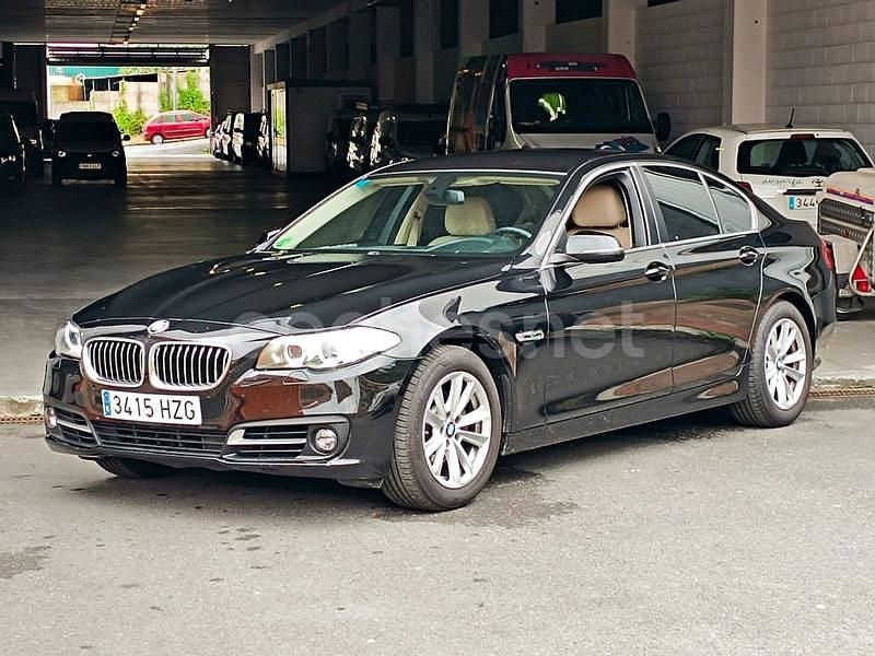 Negro Usado 2014 BMW 520 Berlina | 17.900 € (Precio justo) - Imagen 1/4