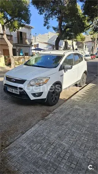 Usado Ford Kuga Trend 140 CV (102 kW) 2009 Blanco SUV