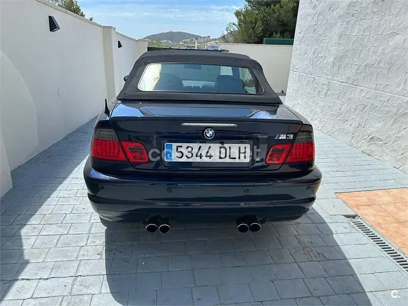 Usado BMW 318 Cabriolet 143 CV (105 kW) 2002 Azul Descapotable