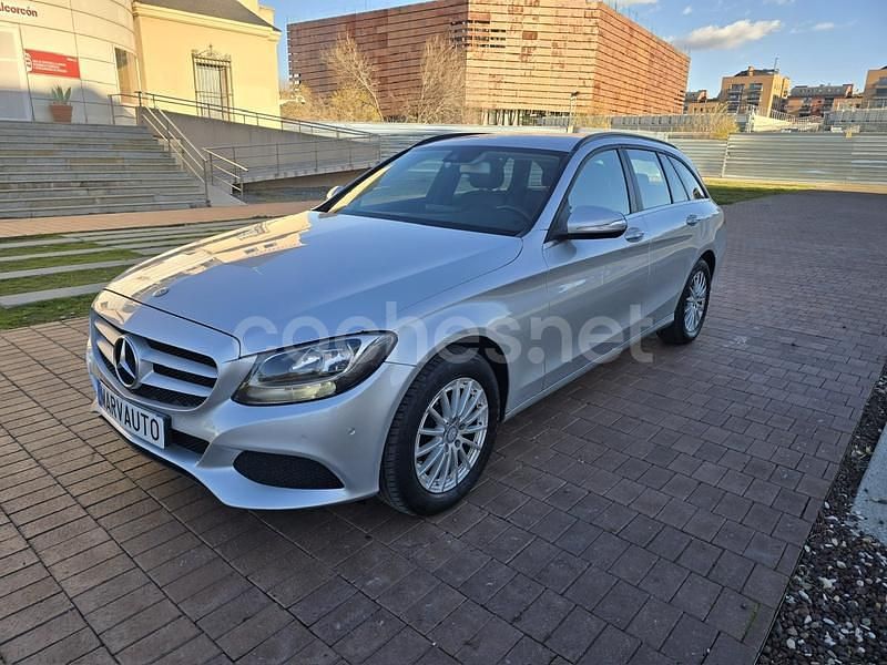 Gris / plata Usado 2015 Mercedes C200 Avantgarde Familiar | 10.900 € (Precio justo) - Imagen 1/4