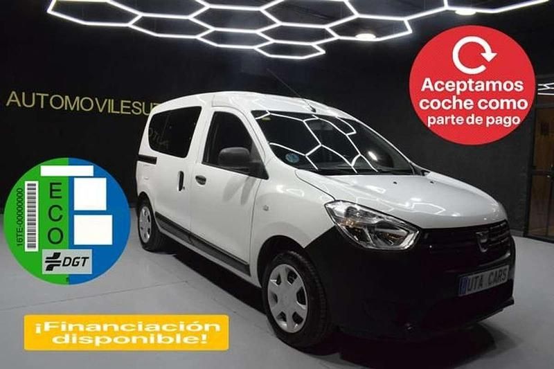 Blanco Usado 2018 Dacia Dokker Essentiel Monovolumen | 11.999 € (Caro) - Imagen 1/4