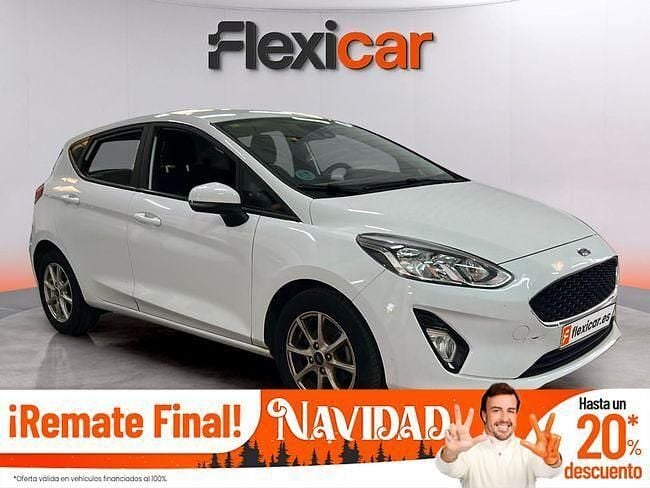Blanco Usado 2018 Ford Fiesta Trend+ Utilitario | 9990 € (Precio justo) - Imagen 1/4