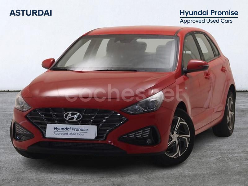 Rojo Usado 2024 Hyundai i30 Berlina | 19.990 € (Precio justo) - Imagen 1/4
